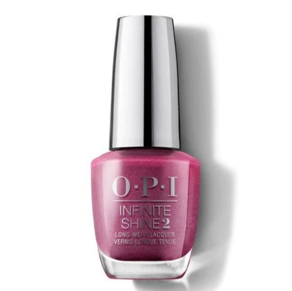 OPI Infinite Shine A-Rose At Dawn...Broke By Noon #ISLV11
